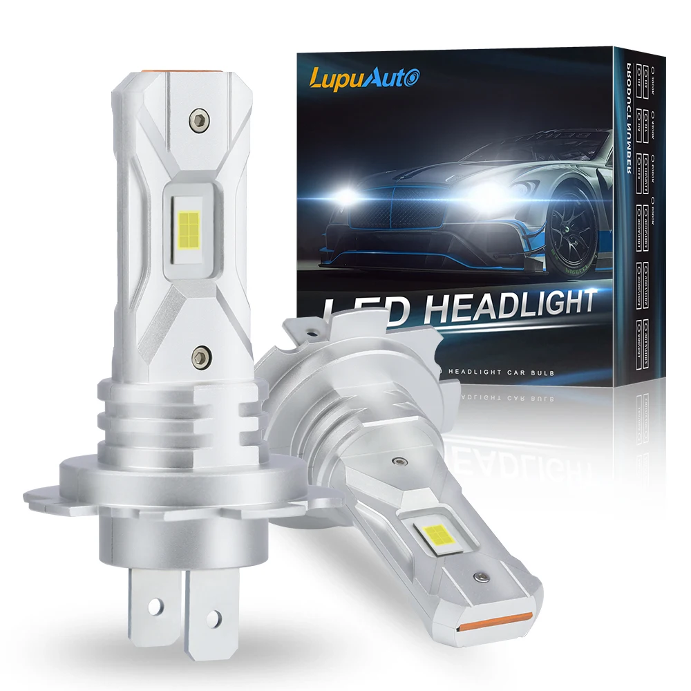 2Pcs Mini H7 LED Headlight Turbo LED H7 Bulb 60W Wireless for Car Head Lamp Fanless LED 18000LM Super Bright Xenon White
2Pcs Mini H7 LED Headlight Turbo LED H7 Bulb 60W Wireless for Car Head Lamp Fanless LED 18000LM Super Bright Xenon White