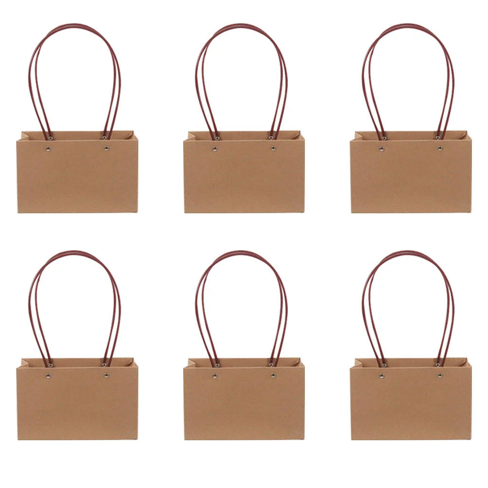 6pcs Flower Bouquet Bags Waterproof Paper Carrier Bags Florist Packaging Bag with Handle for Birthday Wedding Party Favors
6pcs Flower Bouquet Bags Waterproof Paper Carrier Bags Florist Packaging Bag with Handle for Birthday Wedding Party Favors