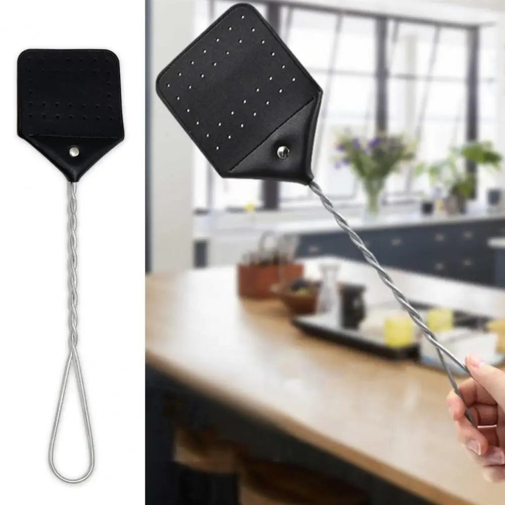 Pest Tool Smooth Surface Faux Leather Fly Swatters Indoor/outdoor Control Great Gift Idea for Fly Accessories
Pest Tool Smooth Surface Faux Leather Fly Swatters Indoor/outdoor Control Great Gift Idea for Fly Accessories
