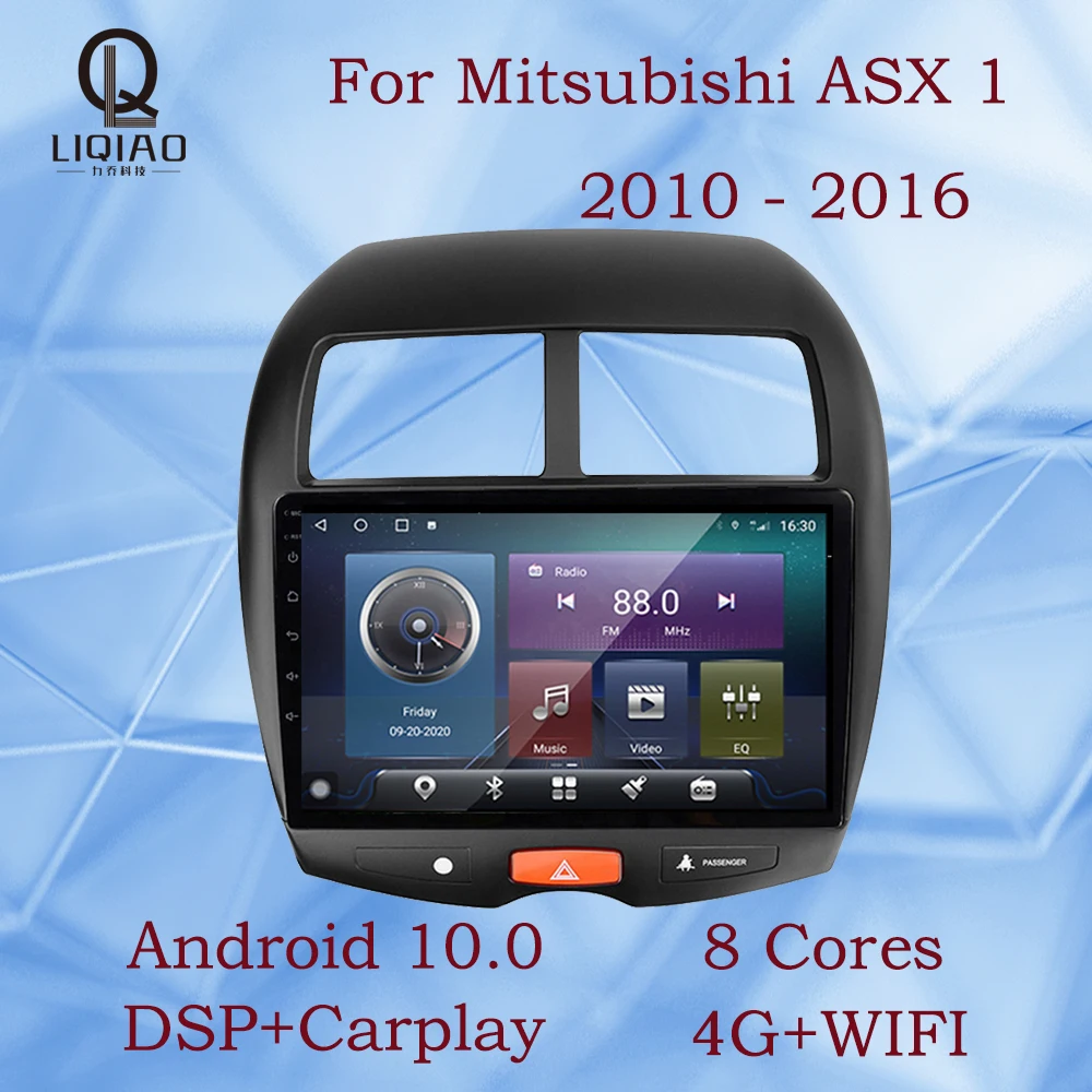 Plug and Play Cable Car Radio GPS Navigation For Mitsubishi ASX 1 2010 - 2016 Android 10 Steering Wheel Controls Bluetooth OBDII
Plug and Play Cable Car Radio GPS Navigation For Mitsubishi ASX 1 2010 - 2016 Android 10 Steering Wheel Controls Bluetooth OBDII