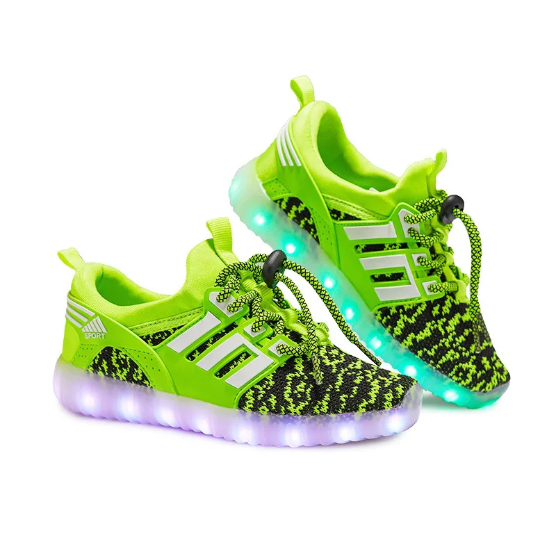 2022Size 25-37 Girls Led USB Charge Luminous Sneakers Children Running Shoes with Lights Boys Breathable Glowing Casual Sneakers
2022Size 25-37 Girls Led USB Charge Luminous Sneakers Children Running Shoes with Lights Boys Breathable Glowing Casual Sneakers
