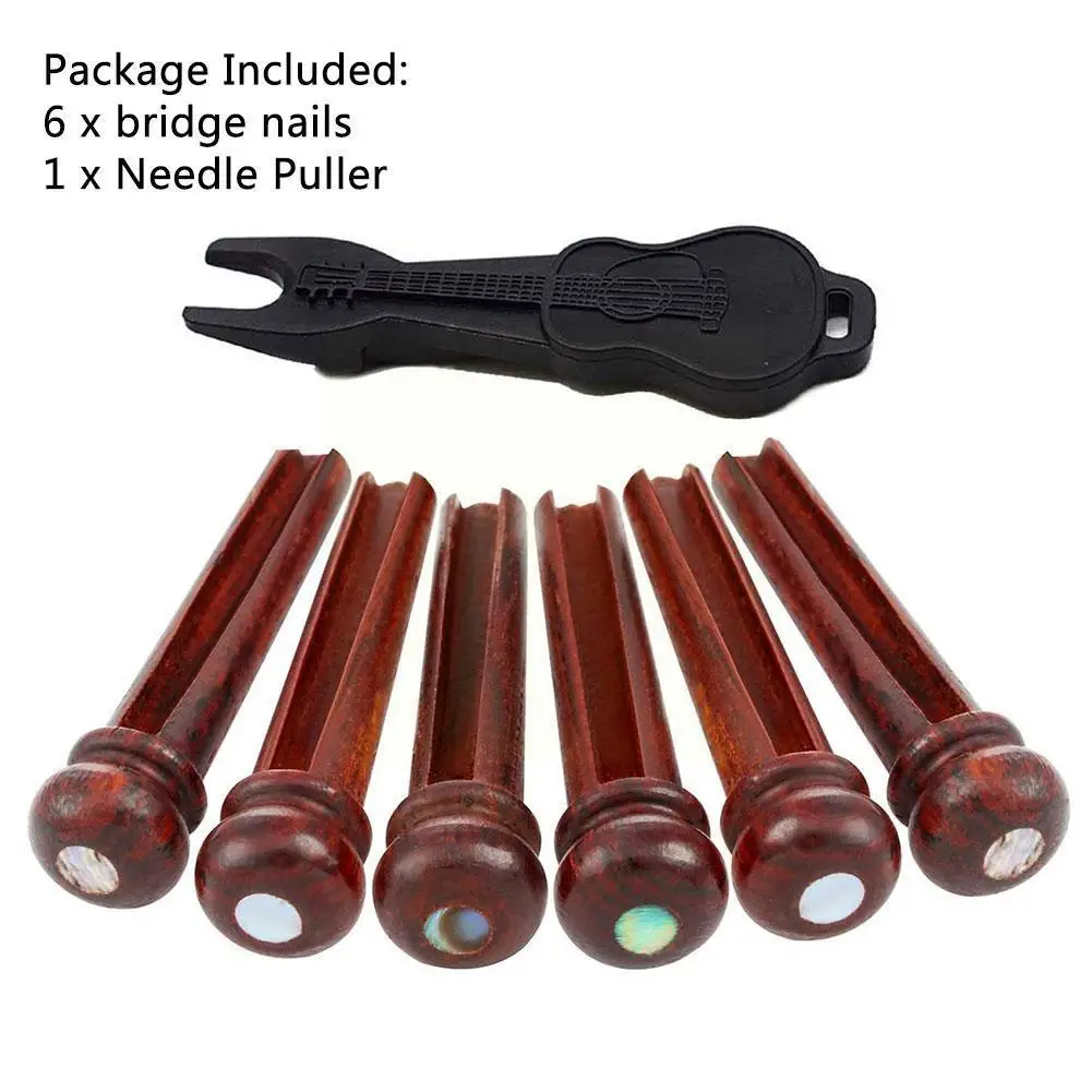 Wood Guitar Bridge Pins Acoustic Guitar Pegs Inlaid With Abalone Pins Remover Puller Guitar DIY Dot Guitar 3mm Acoustic S8M5 
Wood Guitar Bridge Pins Acoustic Guitar Pegs Inlaid With Abalone Pins Remover Puller Guitar DIY Dot Guitar 3mm Acoustic S8M5