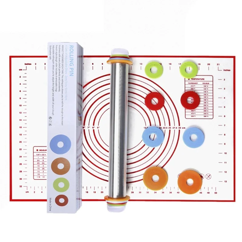ilicone Non-stick Silicone Thickening Mat Rolling Dough Liner Pad Pastry Cake Bakeware Paste Flour Table Sheet Kitchen Tools
ilicone Non-stick Silicone Thickening Mat Rolling Dough Liner Pad Pastry Cake Bakeware Paste Flour Table Sheet Kitchen Tools