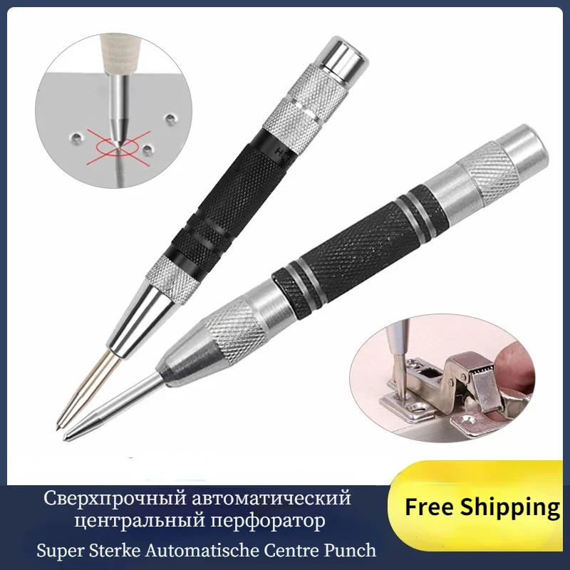 1pc 130mm Automatic Center Pin Punch Drill Automatic Window Breaking Device Wood/Metal Hole Punch Drill Bit
1pc 130mm Automatic Center Pin Punch Drill Automatic Window Breaking Device Wood/Metal Hole Punch Drill Bit