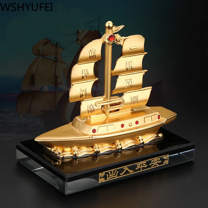 Creativity Smooth sailing ornament tabletop Crafts Lucky fortune Car interior decoration Home living room Decor Accessory
Creativity Smooth sailing ornament tabletop Crafts Lucky fortune Car interior decoration Home living room Decor Accessory