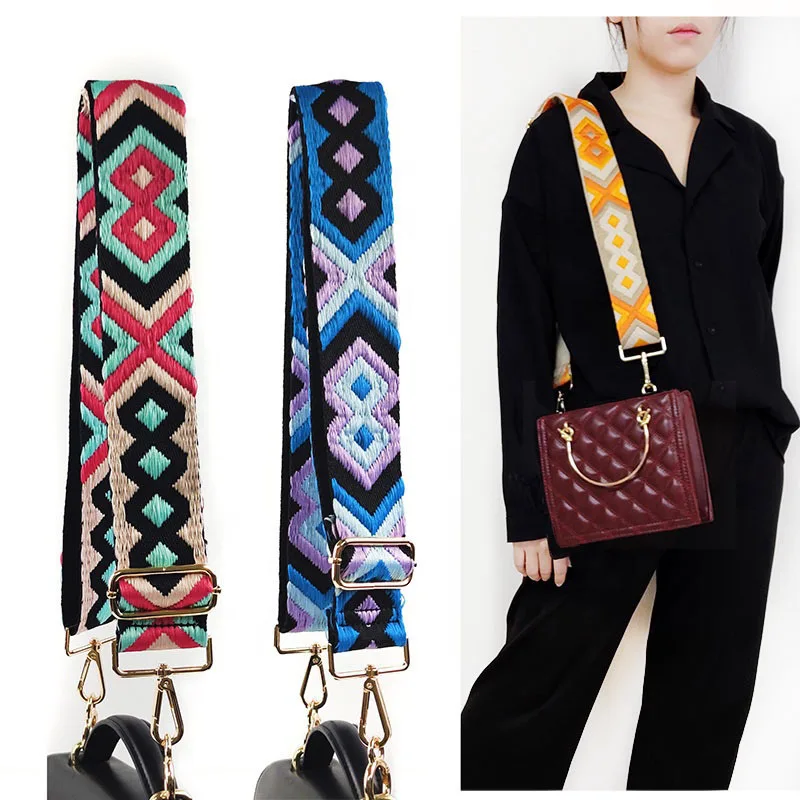 Adjustable Bag Strap Woman Purse Straps for Crossbody Messenger Shoulder Bag Accessories Adjustable Embroidered Belts Straps
Adjustable Bag Strap Woman Purse Straps for Crossbody Messenger Shoulder Bag Accessories Adjustable Embroidered Belts Straps
