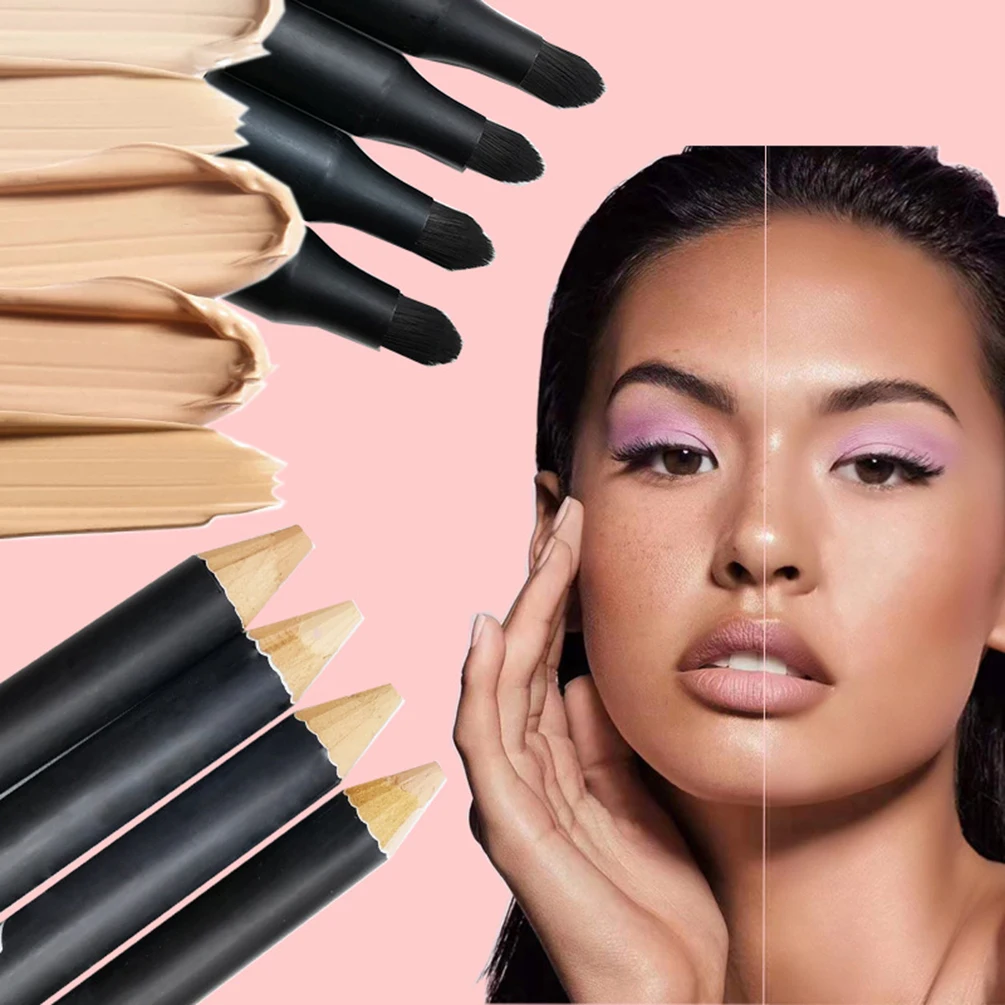 Double-ended Concealer Pen Private Label Invisible Concealer Stick To Cover Acne Marks Dark Circles Strong Coverage Foundation
Double-ended Concealer Pen Private Label Invisible Concealer Stick To Cover Acne Marks Dark Circles Strong Coverage Foundation