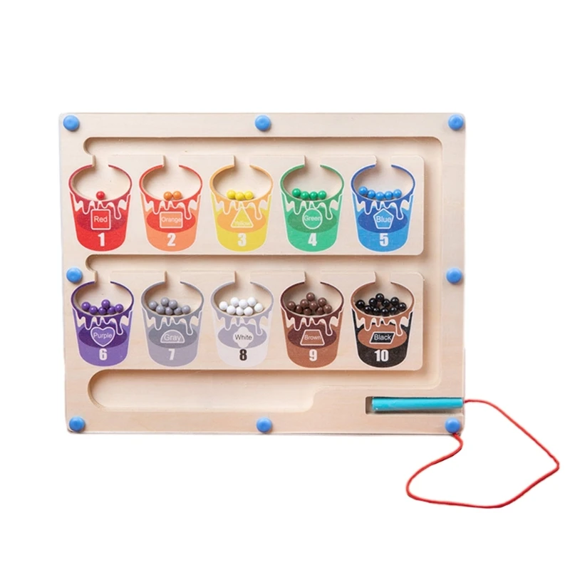 Portable Milk Tea Maze Puzzle Kid Montessori Educational Color Matching Toy Cartoon Walking Beads Labyrinth Toy E65D
Portable Milk Tea Maze Puzzle Kid Montessori Educational Color Matching Toy Cartoon Walking Beads Labyrinth Toy E65D