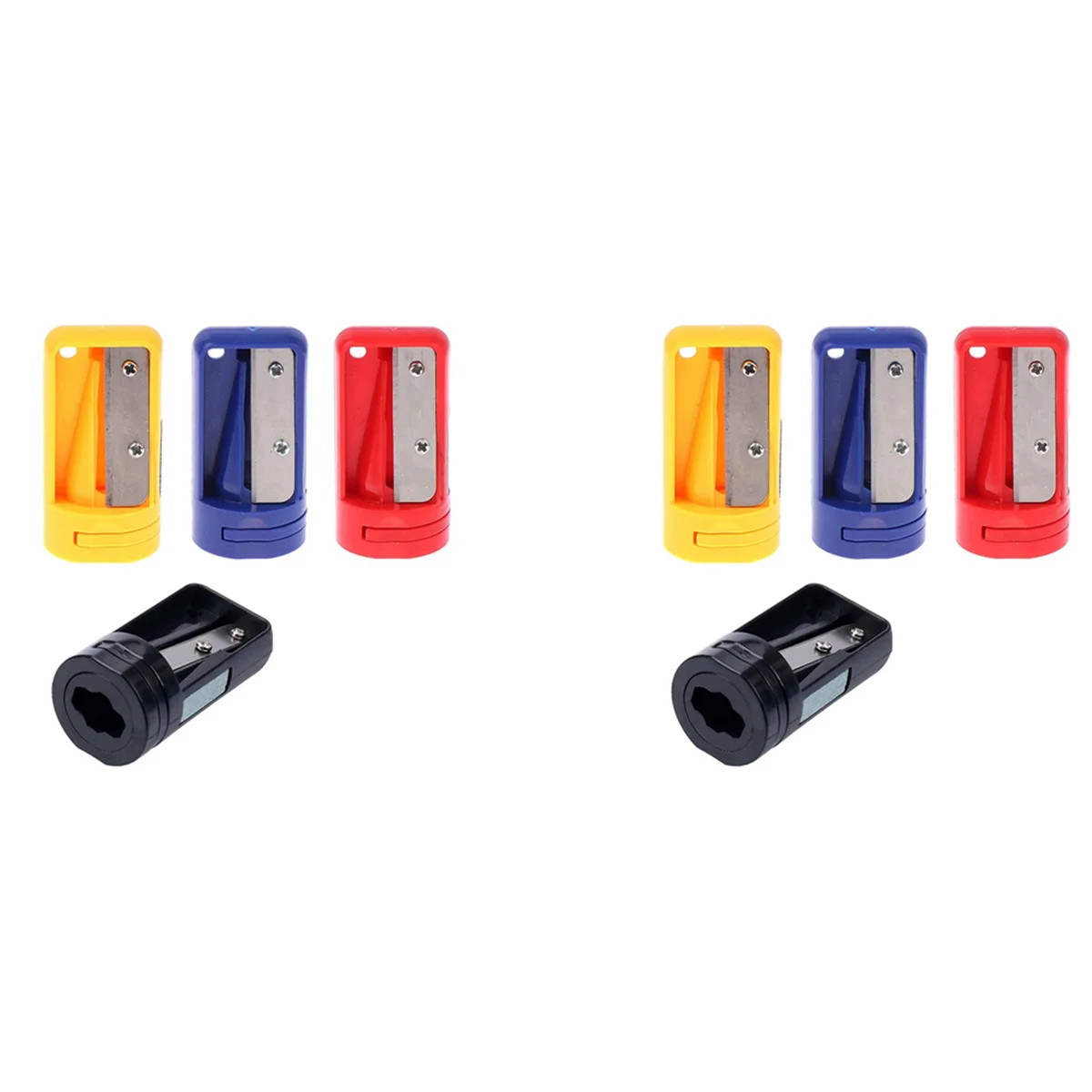 Carpenter Pencil Sharpener- 8 Pack Manual Pencil Sharpener for Flat Carpenter Pencils , Portable Pencil Sharpening Tool
Carpenter Pencil Sharpener- 8 Pack Manual Pencil Sharpener for Flat Carpenter Pencils , Portable Pencil Sharpening Tool
