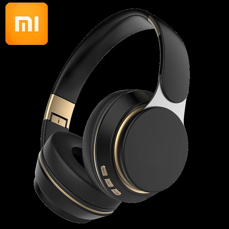 

Xiaomi Wireless Ear Headset Wireless Bluetooth Music Game Headset With Microphone/3.5mm Audio Jack Folding Telescopic Subwoofer