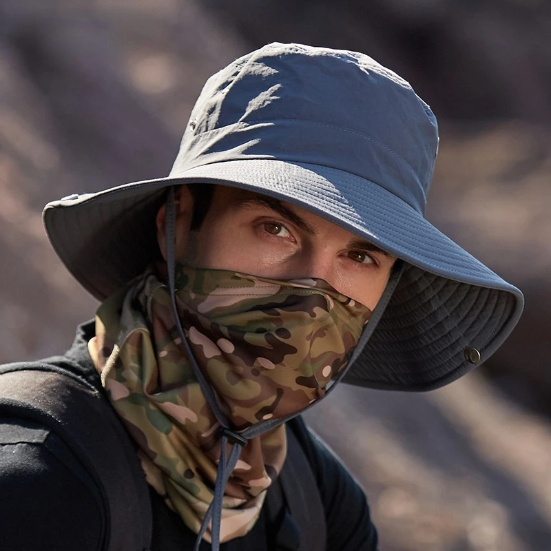 Summer Men's Breathable Sun Hat Outdoor Fishing Hat Sunscreen Solid Fisherman Hat Big Brim Mountaineering Travel Women's Hat
Summer Men's Breathable Sun Hat Outdoor Fishing Hat Sunscreen Solid Fisherman Hat Big Brim Mountaineering Travel Women's Hat