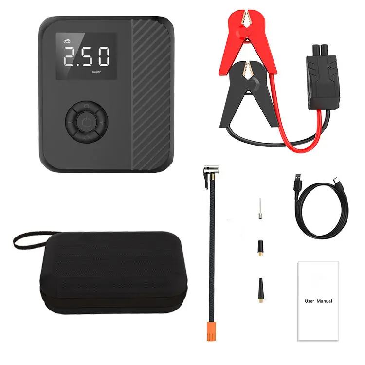 Jump Starter Car Air Compressor 150 PSI Wireless Pump Pickup Truck Car Jump Starter With Air Compressor
Jump Starter Car Air Compressor 150 PSI Wireless Pump Pickup Truck Car Jump Starter With Air Compressor