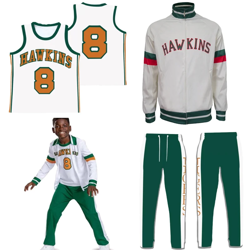 Hellfire Season 4 Unisex Cosplay Lucas Sinclair Sweatshirts Hawkins Sports Wear Jacket Pants Tracksuit Vest shorts set
Hellfire Season 4 Unisex Cosplay Lucas Sinclair Sweatshirts Hawkins Sports Wear Jacket Pants Tracksuit Vest shorts set
