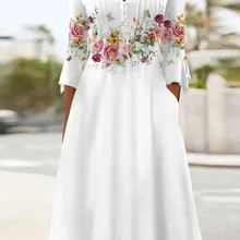 Fashion Women Maxi Dress White 2023 V Neck Elegant And Pretty Womens Dresses Summer Skirt Ladies New Arrival Hot Sale Casual