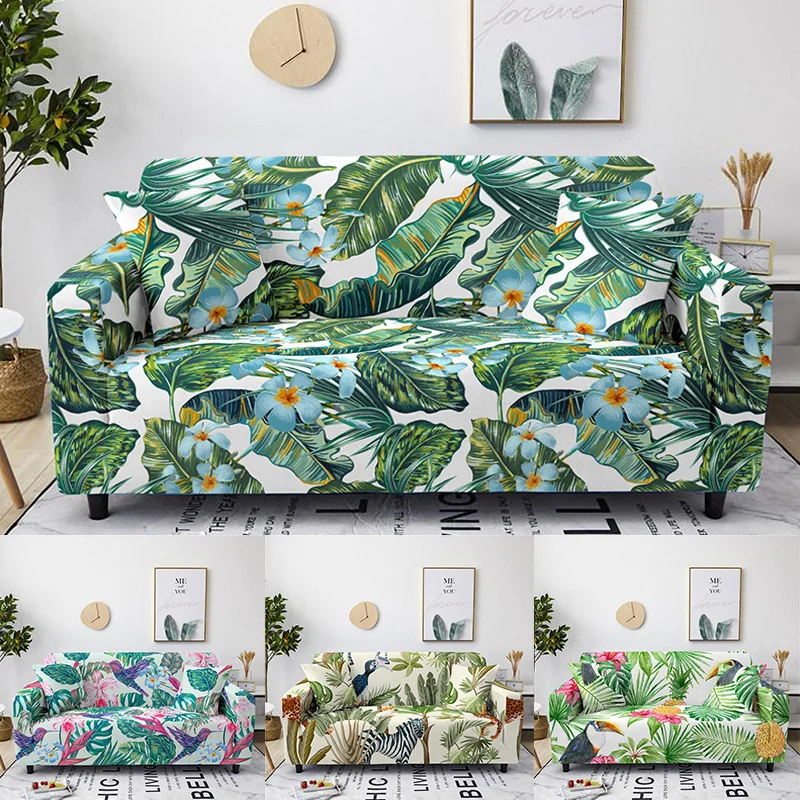 Tropical Style Stretch Sofa Cover All Inclusive Anti-dirty Protective Cover Animal Plant Pattern Home Decor Elastic Cough Cover
Tropical Style Stretch Sofa Cover All Inclusive Anti-dirty Protective Cover Animal Plant Pattern Home Decor Elastic Cough Cover