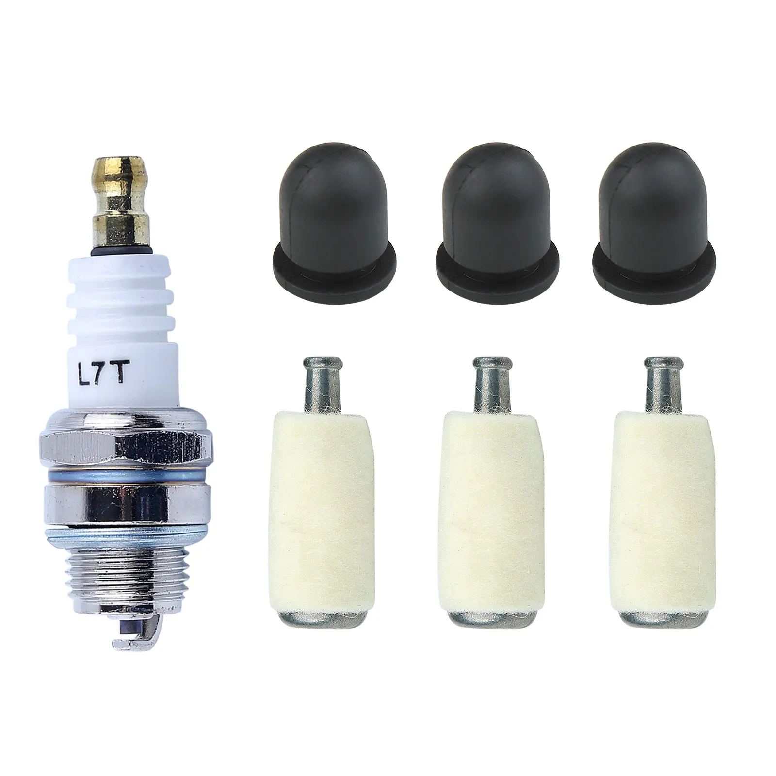 Carburetor Primer Bulb Fuel Filter Kit For Kawasaki TD18 TD24 TG33 Trimmer Strimmer 49043-2065 Spark Plug
Carburetor Primer Bulb Fuel Filter Kit For Kawasaki TD18 TD24 TG33 Trimmer Strimmer 49043-2065 Spark Plug