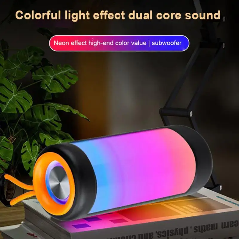 Outdoor Wireless Speaker Mini Portable Bluetooth Speaker Colorful Led Speakers Usb Subwoofer High Volume Music Sound Column
Outdoor Wireless Speaker Mini Portable Bluetooth Speaker Colorful Led Speakers Usb Subwoofer High Volume Music Sound Column