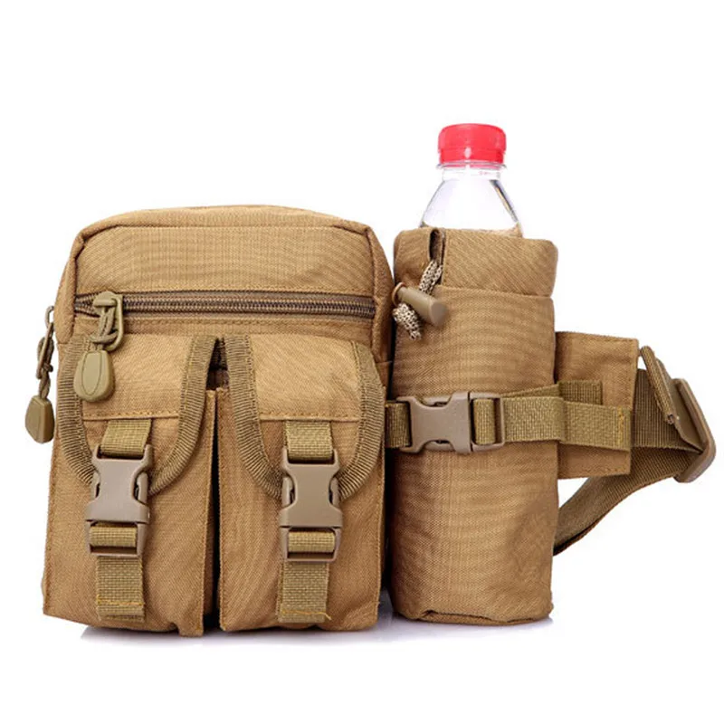 New Outdoor Waist Bag Men Tactical Water Bottle Waterproof Molle Camouflage Hunting Hiking Climbing Nylon Mobile Phone Belt Pack
New Outdoor Waist Bag Men Tactical Water Bottle Waterproof Molle Camouflage Hunting Hiking Climbing Nylon Mobile Phone Belt Pack