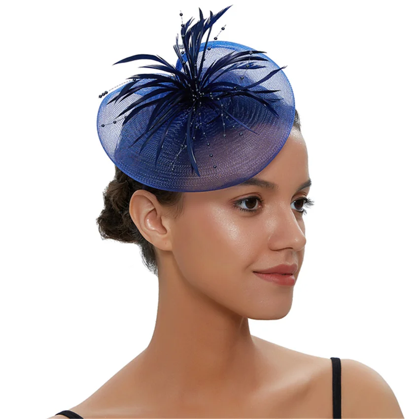 Formal Occasion Duchess Ceremony Mesh Noble Headdress Tea Party Dance Hair Accessories Feather Flower Fedora Top Hat LM01
Formal Occasion Duchess Ceremony Mesh Noble Headdress Tea Party Dance Hair Accessories Feather Flower Fedora Top Hat LM01