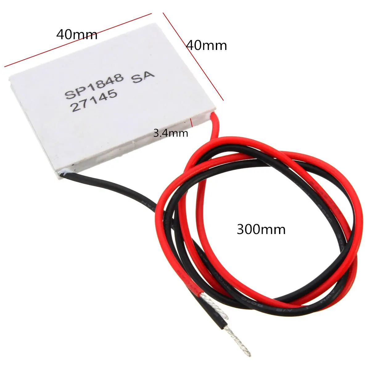 SP1848-27145 4,8 V 669MA, Термоэлектрический охладитель Пельтье, Новый полупроводниковый охладитель
SP1848-27145 4,8 V 669MA, Термоэлектрический охладитель Пельтье, Новый полупроводниковый охладитель