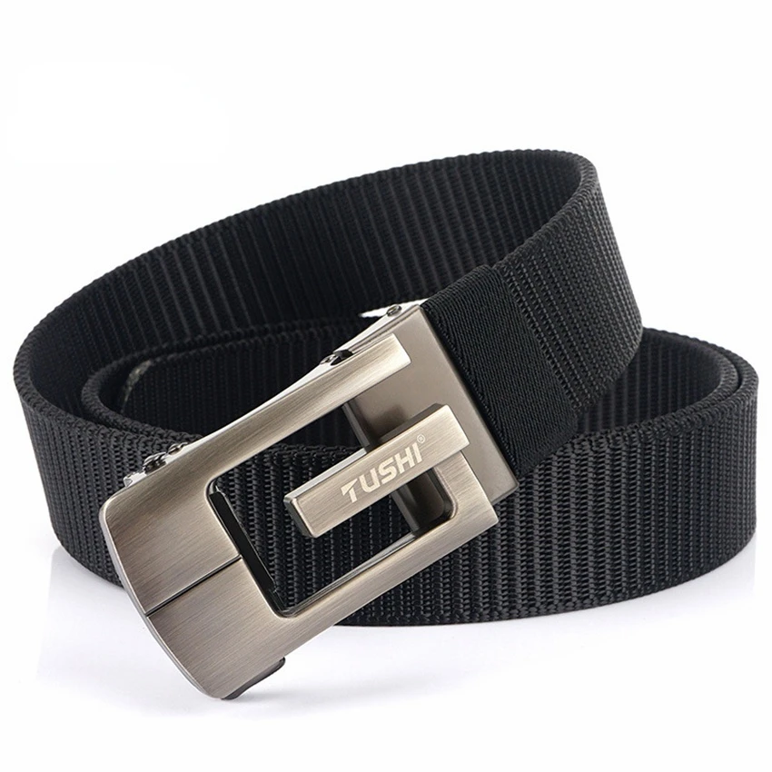 Luxury Nylon Jeans Belt For Men High Quality Metal Automatic Buckle Casual Adjustable Durable Male Fabric Belts Cowboy Waistband
Luxury Nylon Jeans Belt For Men High Quality Metal Automatic Buckle Casual Adjustable Durable Male Fabric Belts Cowboy Waistband