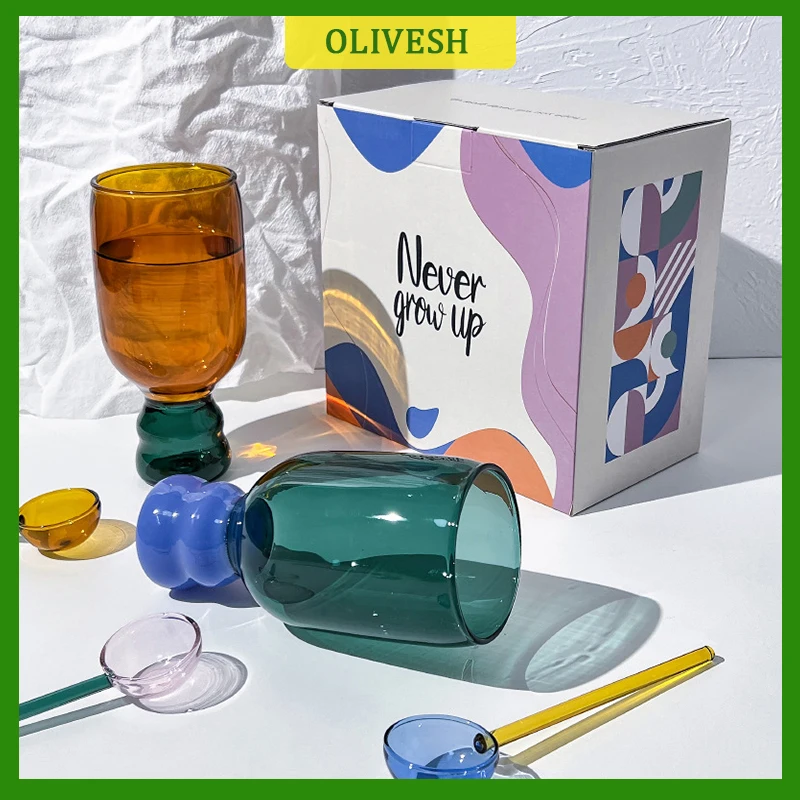 New Fashion High-value INS Wind Contrast Color Cup Office Home Art Glass Water Cup Color Spoon Set Home Decoration Accessories
New Fashion High-value INS Wind Contrast Color Cup Office Home Art Glass Water Cup Color Spoon Set Home Decoration Accessories