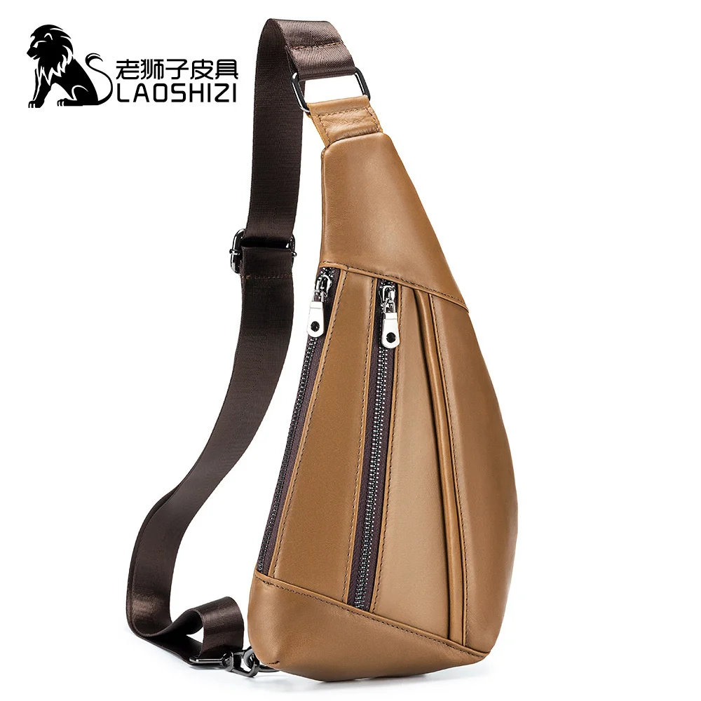 2023 New Handbags Shoulder Bags Vintage Cross Body Bag Men Sling Fashion 100% Genuine Leather Chest Waist Bag Men Back pack
2023 New Handbags Shoulder Bags Vintage Cross Body Bag Men Sling Fashion 100% Genuine Leather Chest Waist Bag Men Back pack