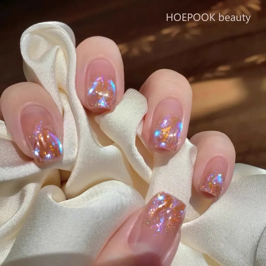 24pcs Pink Glitter Wearing Reusable False Nails Art Seamless Removable Full Cover Press On Fake Nails Women Nail Art Decoration
24pcs Pink Glitter Wearing Reusable False Nails Art Seamless Removable Full Cover Press On Fake Nails Women Nail Art Decoration