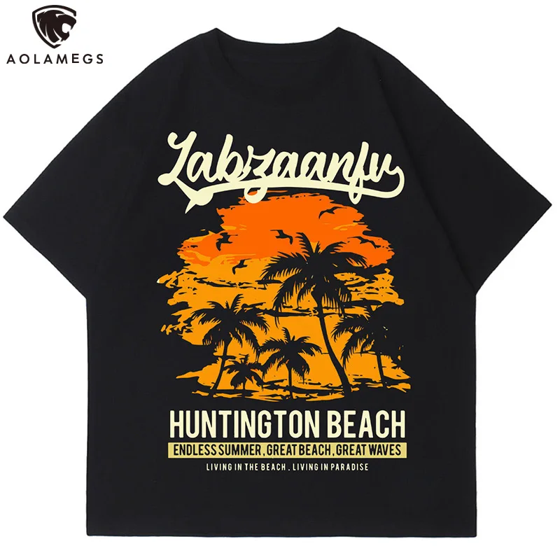 Aolamegs Men's Oversized T-shirts Landscape Graphic Print T-shirt Summer Hip Hop Punk Style Tops Tees Cottons Fashion Streetwear
Aolamegs Men's Oversized T-shirts Landscape Graphic Print T-shirt Summer Hip Hop Punk Style Tops Tees Cottons Fashion Streetwear