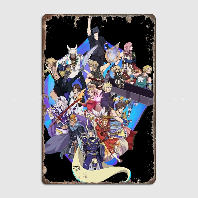 Hot Game Final Fantasy Cloud Strife Metal Tin Sign Truck Indoor and Outdoor Home Bar Coffee Kitchen Wall Decoration
Hot Game Final Fantasy Cloud Strife Metal Tin Sign Truck Indoor and Outdoor Home Bar Coffee Kitchen Wall Decoration