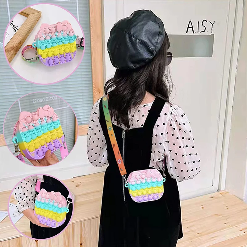 Pop It Shoulder Bag Fidget Toy for Girls Simple Sensory Silicone Crossbody BagSimple Sensory Silicone Crossbody Bag for Kids
Pop It Shoulder Bag Fidget Toy for Girls Simple Sensory Silicone Crossbody BagSimple Sensory Silicone Crossbody Bag for Kids