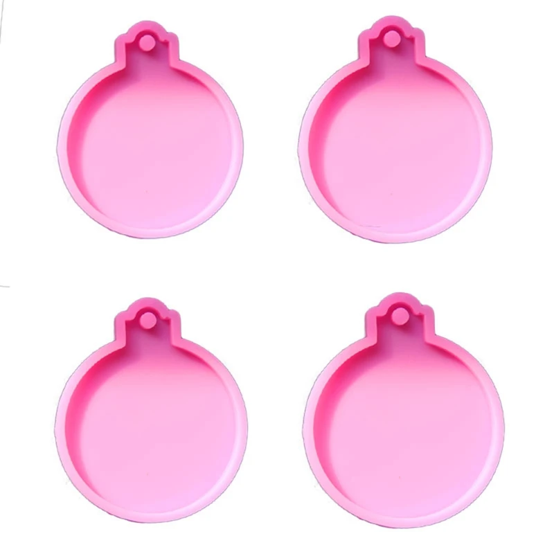 4XBF 4Pcs Christmas Ball Pendant UV Epoxy Resin Molds Handmade Keychain Silicone Mold
4XBF 4Pcs Christmas Ball Pendant UV Epoxy Resin Molds Handmade Keychain Silicone Mold