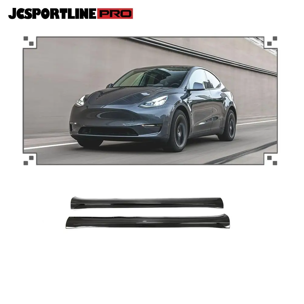 

Dry Carbon Fiber Side skirts for Tesla Model Y Sport Utility 4-Door 2019-2021