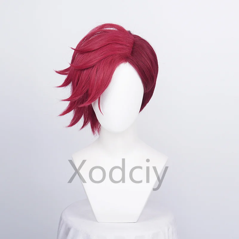 Game LOL Arcane Vi Cosplay Wig VI 30cm Deep Rose Short Heat Resistant Synthetic Hair Woman And Man Role Play Wigs + Wig Cap
Game LOL Arcane Vi Cosplay Wig VI 30cm Deep Rose Short Heat Resistant Synthetic Hair Woman And Man Role Play Wigs + Wig Cap