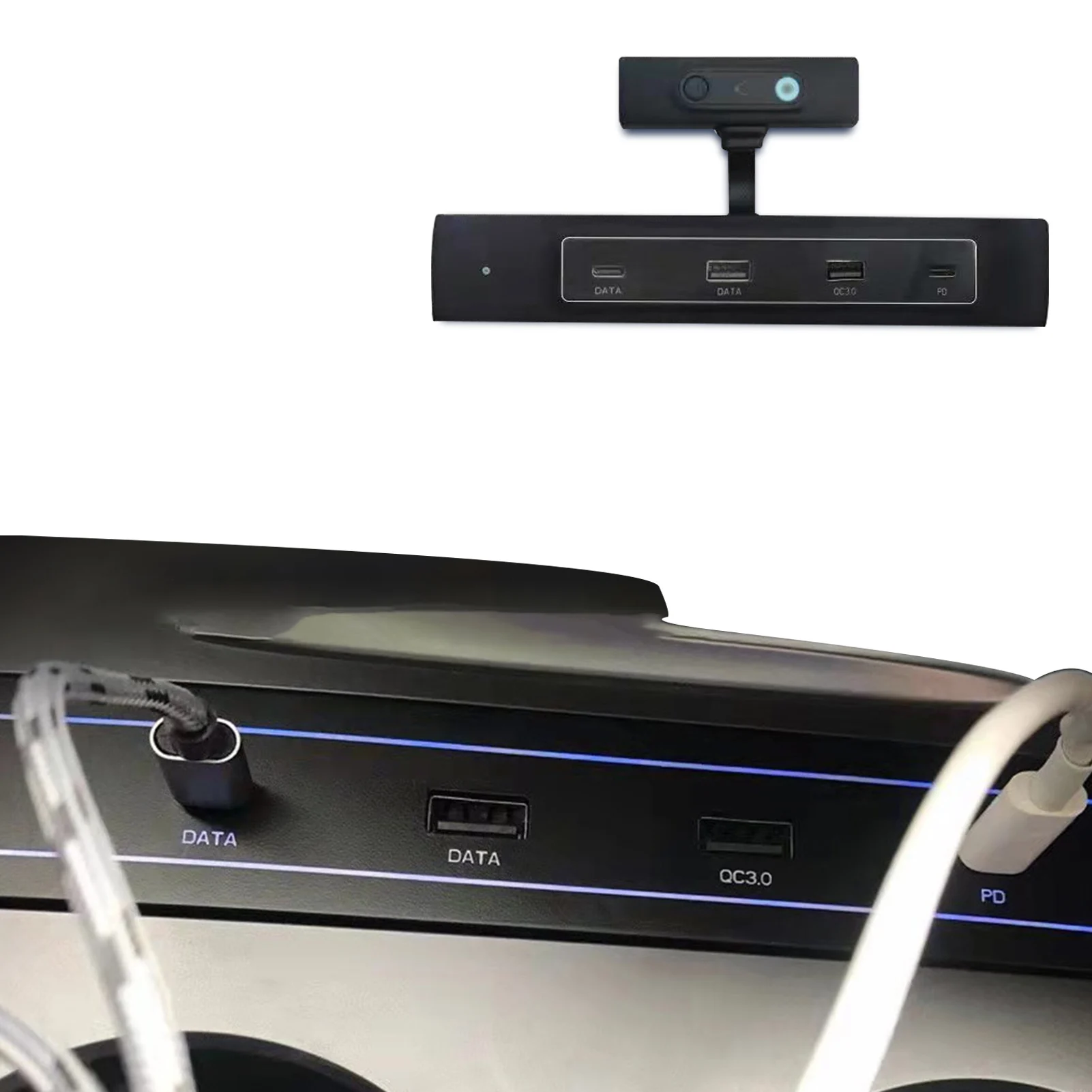 USB C Docking Station Dual Monitor 4 In 1 Docking Station 4-in-1 USB Hub Glove Box Multiport HUB Adapter Cable Charger Powered
USB C Docking Station Dual Monitor 4 In 1 Docking Station 4-in-1 USB Hub Glove Box Multiport HUB Adapter Cable Charger Powered
