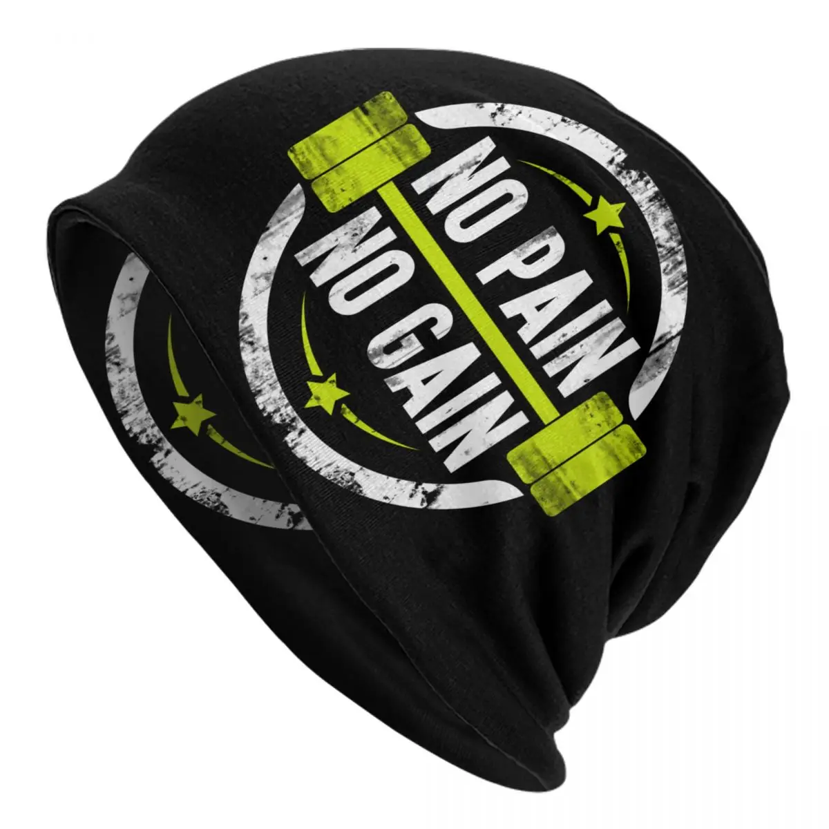 No Pain No Gain Skullies Beanies Caps Unisex Winter Warm Knitted Hat Hip Hop Adult Bodybuilding Fitness Gym Bonnet Hats Cap
No Pain No Gain Skullies Beanies Caps Unisex Winter Warm Knitted Hat Hip Hop Adult Bodybuilding Fitness Gym Bonnet Hats Cap