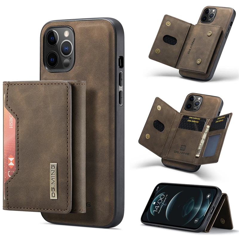 Magnetic Flip Leather Phone Case For iPhone 14 Pro Max 13 12 11 Pro XS XR X SE 2022 8 7 Plus Two-in-one Wallet Card Pocket Cover
Magnetic Flip Leather Phone Case For iPhone 14 Pro Max 13 12 11 Pro XS XR X SE 2022 8 7 Plus Two-in-one Wallet Card Pocket Cover