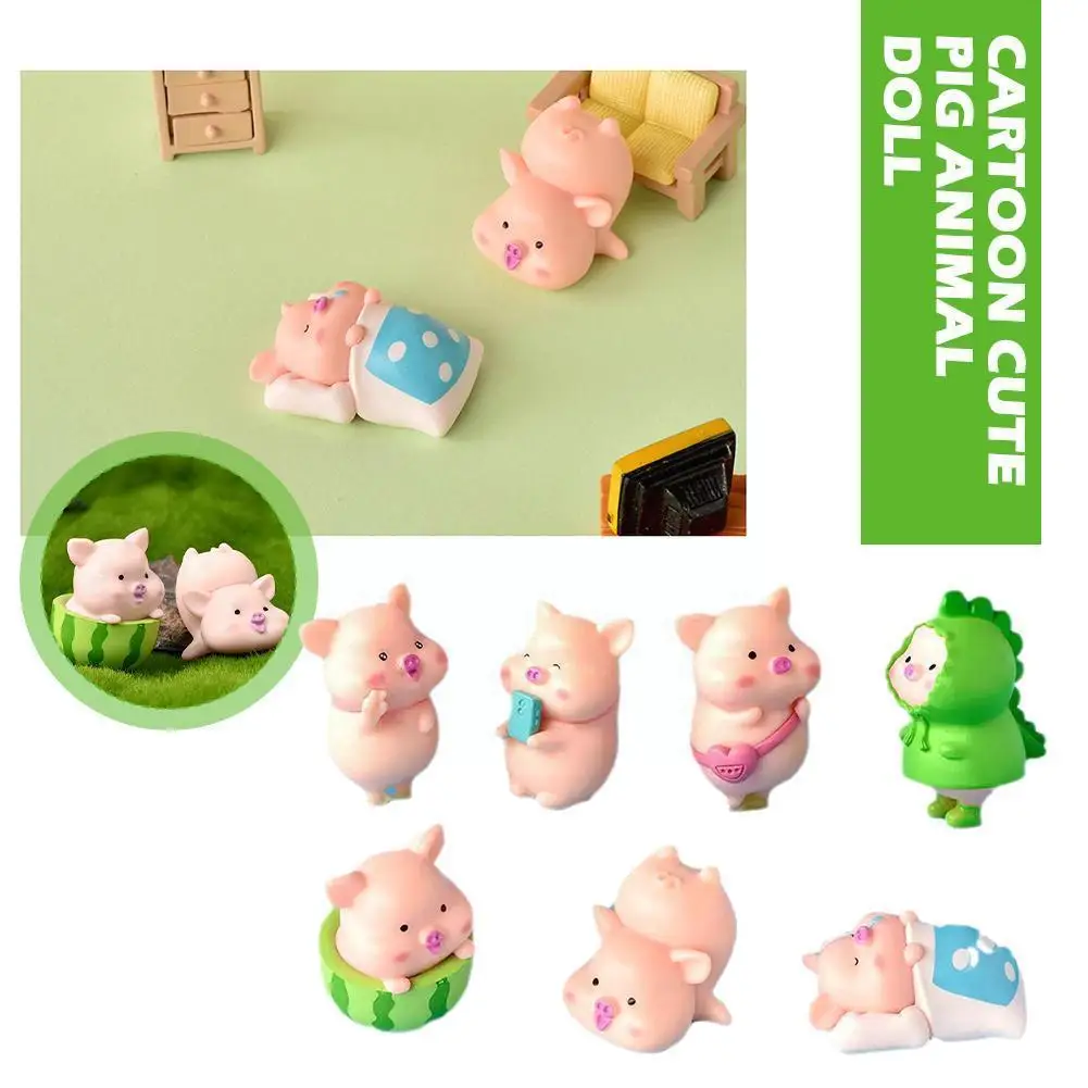 Miniature Cartoon Cute Pink Pig Micro Landscape Ornaments For Home Decorations Kawaii Animal Room Desktop Accessories F9O4
Miniature Cartoon Cute Pink Pig Micro Landscape Ornaments For Home Decorations Kawaii Animal Room Desktop Accessories F9O4