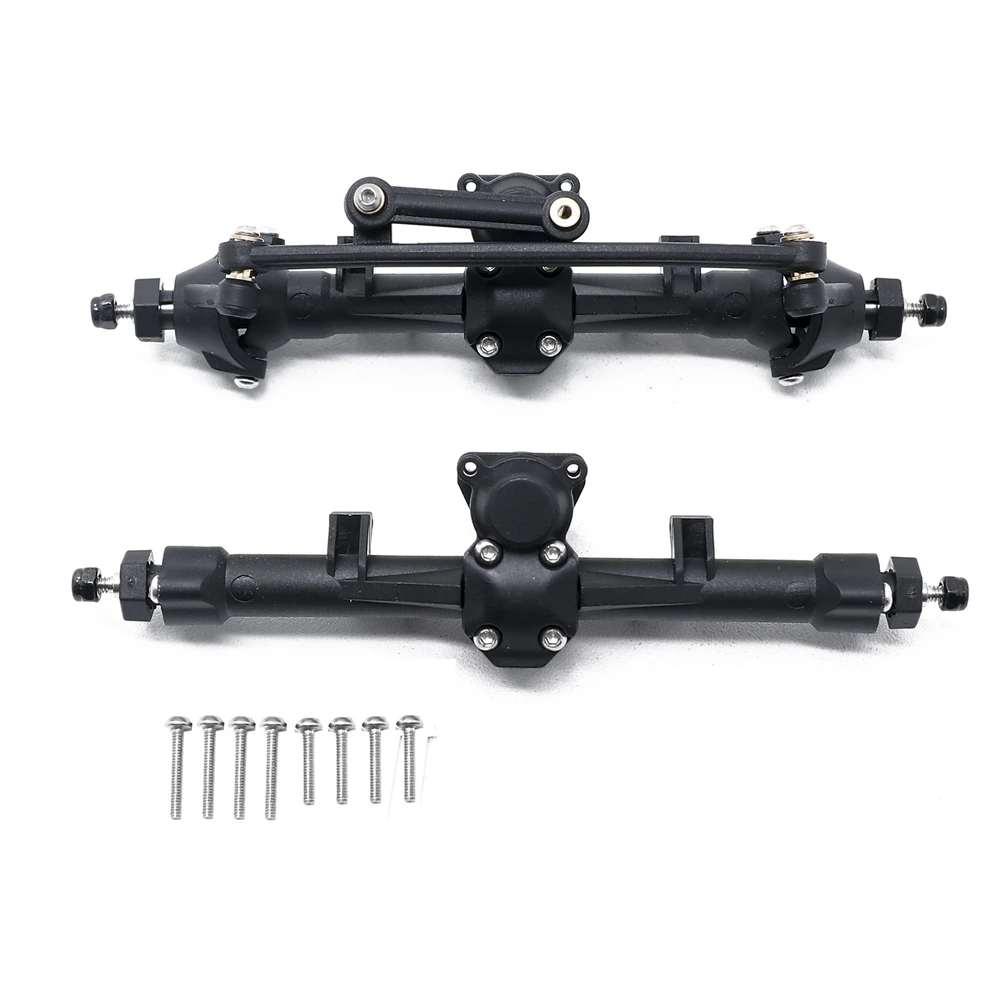 SCX24 Plastic Front and Rear Axle Set for Axial SCX24 1/24 RC Crawler Car Upgrades Parts Replacement Accessories
SCX24 Plastic Front and Rear Axle Set for Axial SCX24 1/24 RC Crawler Car Upgrades Parts Replacement Accessories