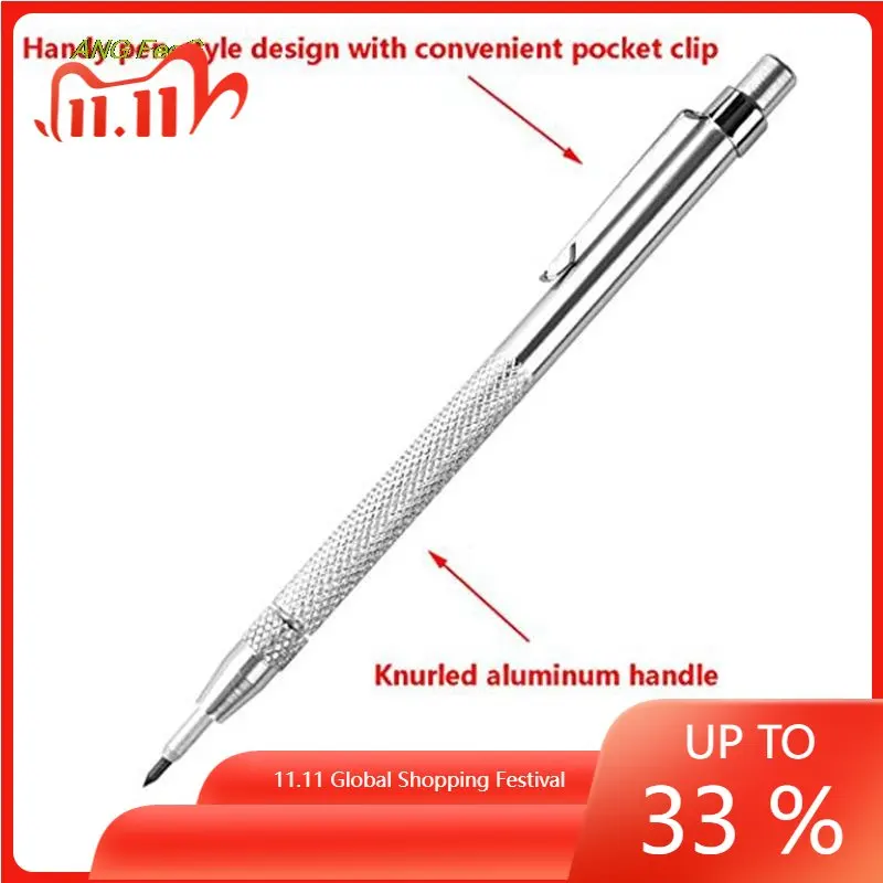 Metal Marking Engraving Pen Tungsten Carbide Tip Scriber Pen for Glass Ceramic Wood Carving Scribing Hand Tool
Metal Marking Engraving Pen Tungsten Carbide Tip Scriber Pen for Glass Ceramic Wood Carving Scribing Hand Tool