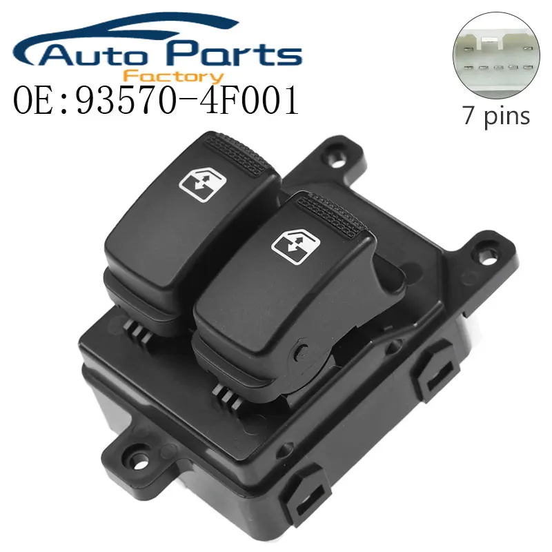 Новый переключатель переднего левого стекла для Kia Picanto 2004-2007 93570-4F001 935704F001 93570-4E001 93570-07000, кнопка переключателя
Новый переключатель переднего левого стекла для Kia Picanto 2004-2007 93570-4F001 935704F001 93570-4E001 93570-07000, кнопка переключателя