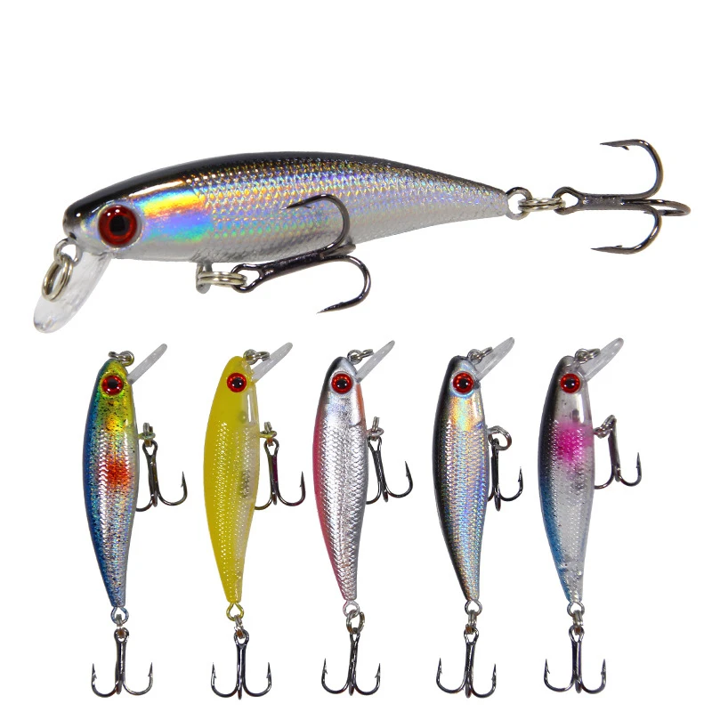 Mini Sinking Minnow Wobblers Fishing Lures 6.5cm 4.3g Trout Artificial Plastic Hard Bait Jerkbait Crankbait Bass Fishing Tackle
Mini Sinking Minnow Wobblers Fishing Lures 6.5cm 4.3g Trout Artificial Plastic Hard Bait Jerkbait Crankbait Bass Fishing Tackle