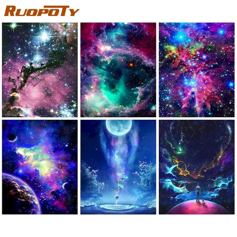 Frame Diy Paintings By Numbers figure Painting Pictures By Number for Home Decor 40*50cm Starry Sky Special Bedroom Decor
Frame Diy Paintings By Numbers figure Painting Pictures By Number for Home Decor 40*50cm Starry Sky Special Bedroom Decor