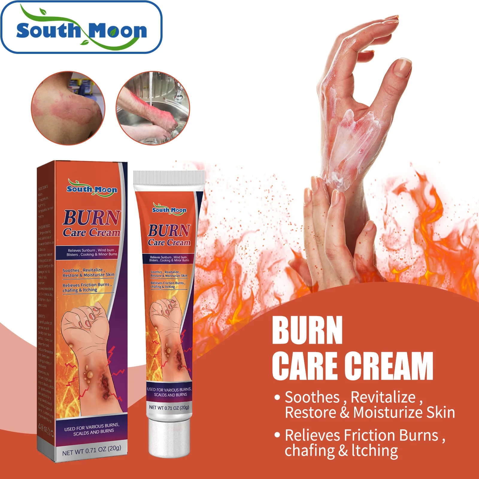 South Moon Scar Treatment Balm Lightens scalding marks and soothes pain and repairs smooth skin Skin care Free shippping
South Moon Scar Treatment Balm Lightens scalding marks and soothes pain and repairs smooth skin Skin care Free shippping
