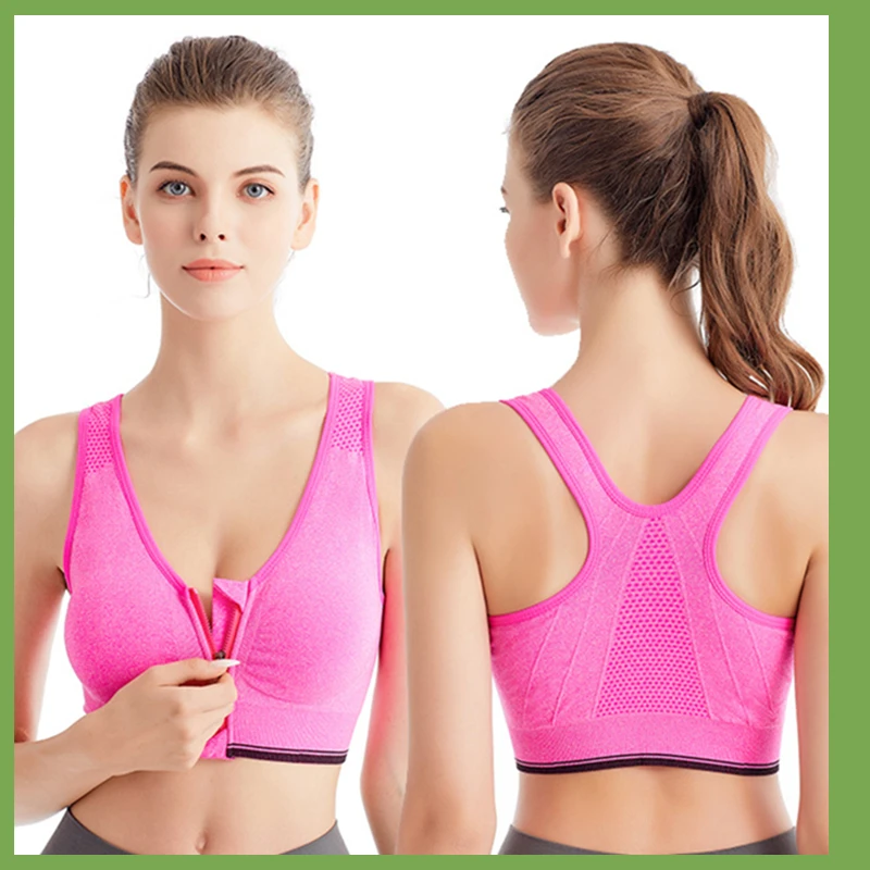Front Zipper Sports Bras For Women Underwear Running Fitness Seamless Brassiere Shockproof Breathable Wireless Sexy Bralette
Front Zipper Sports Bras For Women Underwear Running Fitness Seamless Brassiere Shockproof Breathable Wireless Sexy Bralette