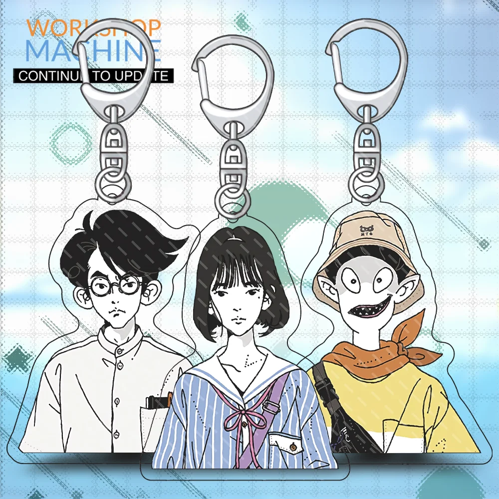 The Tatami Time Machine Blues Anime Exquisite Couple Student Pendant Trend Bag Car Keychain Acrylic Gift Character Ornament ACGN
The Tatami Time Machine Blues Anime Exquisite Couple Student Pendant Trend Bag Car Keychain Acrylic Gift Character Ornament ACGN