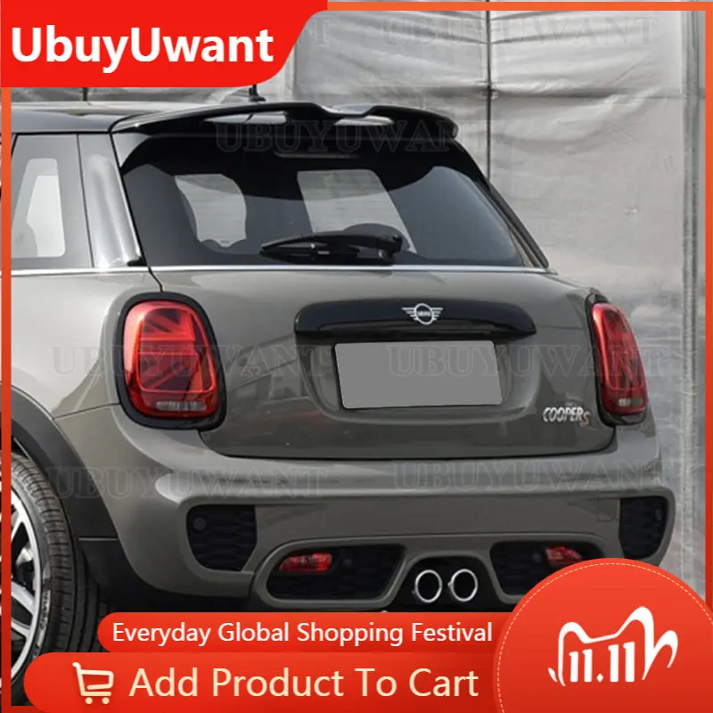 Carbon Fiber JCW Roof Spoiler Glossy Carbon fiber Rear Window Wing Body Kit Racing Accessories Trim For Mini F55 F56 Cooper
Carbon Fiber JCW Roof Spoiler Glossy Carbon fiber Rear Window Wing Body Kit Racing Accessories Trim For Mini F55 F56 Cooper