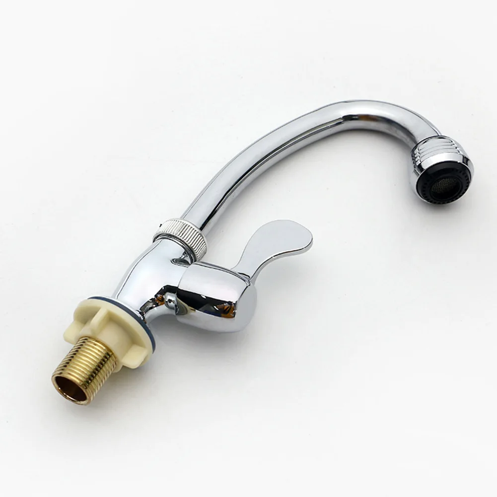Cold Tap Kitchen Faucet 1pc 360° Rotation Accessories Plastic Steel Silver Color Bathroom Accessories Brand New
Cold Tap Kitchen Faucet 1pc 360° Rotation Accessories Plastic Steel Silver Color Bathroom Accessories Brand New