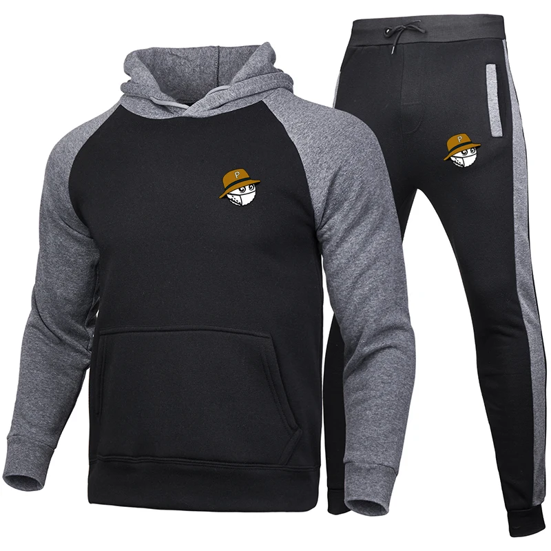 New Spring Golf 2023 Men's Suit Clothing Brand Tracksuit Sets Hoodie Set Fleece Sweatshirt Casual Sport Sweatpants Mens Sets
New Spring Golf 2023 Men's Suit Clothing Brand Tracksuit Sets Hoodie Set Fleece Sweatshirt Casual Sport Sweatpants Mens Sets