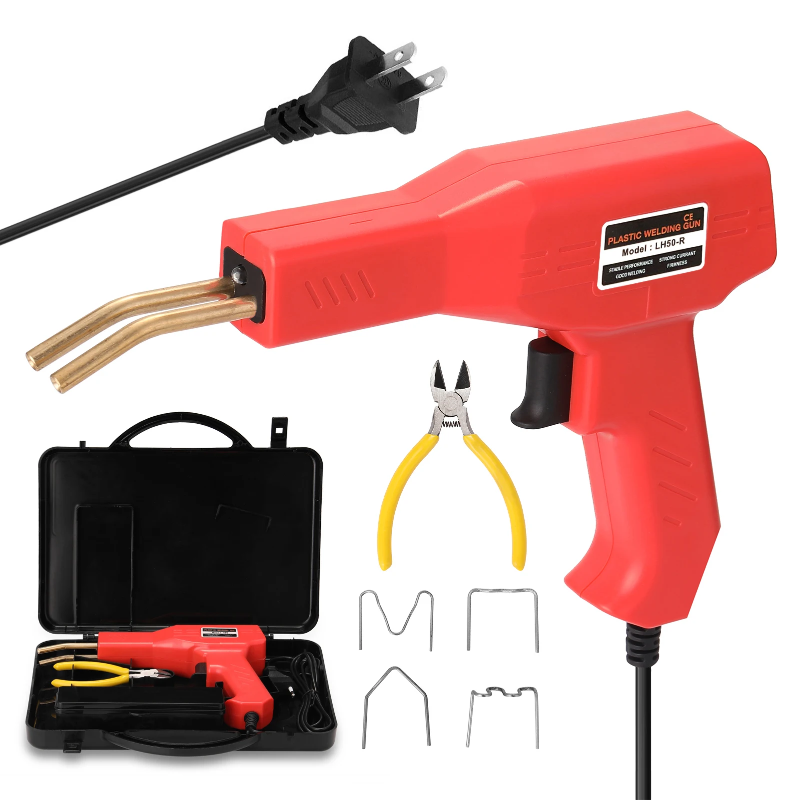Hot Staplers Handy Plastic Welders Garage Tools PVC Repairing Machine Car Bumpers Repairing Stapler Welding Tool Welder Gun
Hot Staplers Handy Plastic Welders Garage Tools PVC Repairing Machine Car Bumpers Repairing Stapler Welding Tool Welder Gun